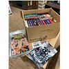 Image 1 : LARGE BOX LOT OF COMIC BOOKS INCLUDING STAR TREK 