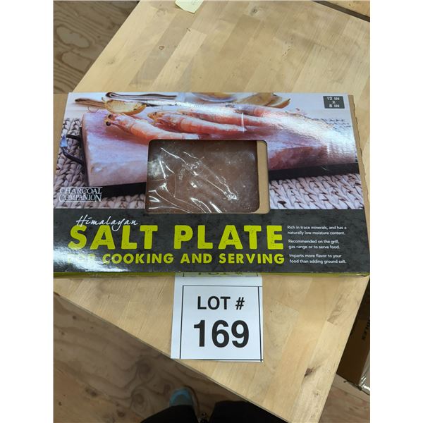 HIMALAYAN SALT PLATE FOR COOKING AND SERVING (12 IN X 8 IN, BOXED)