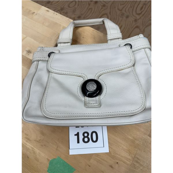 MICHAEL KORS WHITE LEATHER HANDBAG