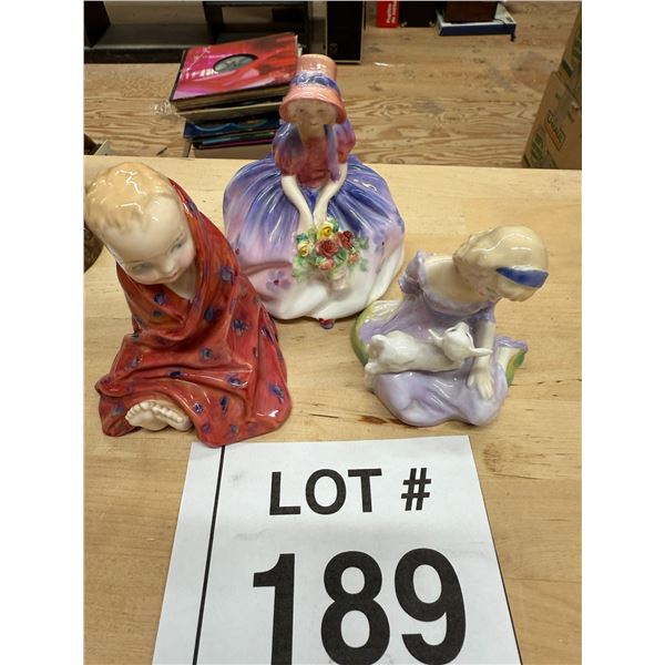 GROUP OF ROYAL DOULTON CHILD FIGURINES