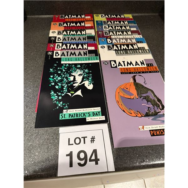 BATMAN: THE LONG HALLOWEEN COMPLETE 13-ISSUE SET – DC COMICS