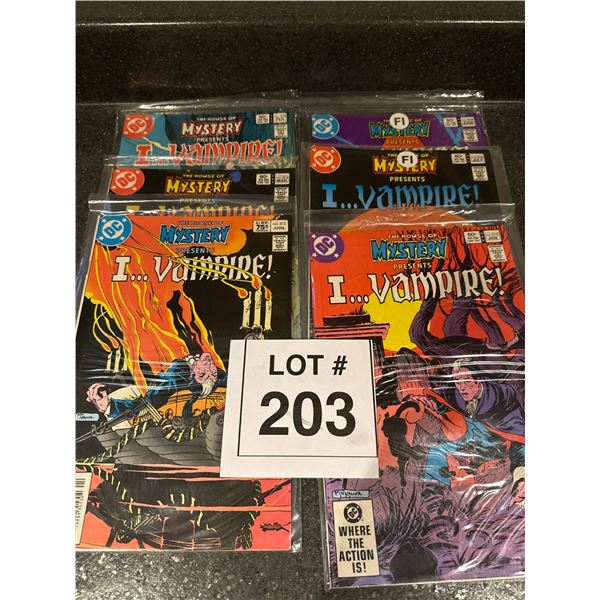 THE HOUSE OF MYSTERY PRESENTS I… VAMPIRE COMIC LOT – DC COMICS