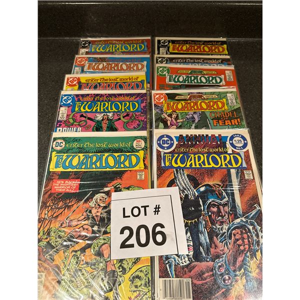 THE WARLORD COMIC LOT – DC COMICS – BRONZE AGE SWORD & SORCERY