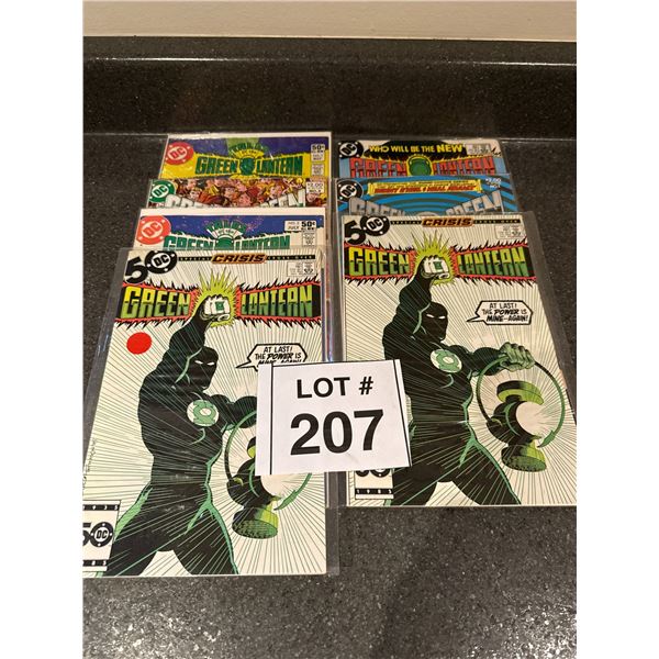 GREEN LANTERN COMIC LOT – CRISIS ON INFINITE EARTHS ERA – DC COMICS