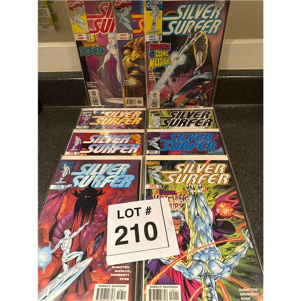 SILVER SURFER COMIC LOT – MARVEL COMICS – LATE BRONZE / COPPER ERA