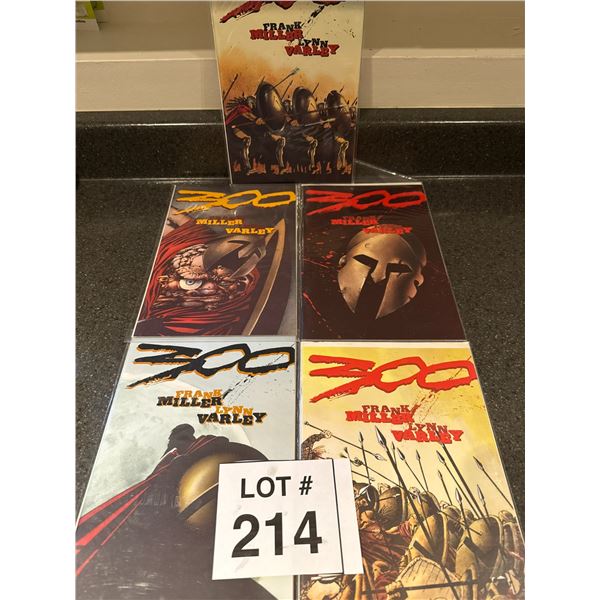 300 COMPLETE COMIC SET – FRANK MILLER & LYNN VARLEY – DARK HORSE