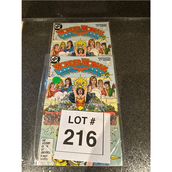 WONDER WOMAN #1 (SET OF 2) – GEORGE PEREZ RUN