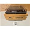 Image 1 : SANSUI P-560KC DIRECT DRIVE TURNTABLE WITH DUST COVER & BOX