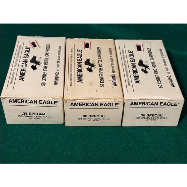 .38 Special American Eagle Centerfire Pistol Cartridges