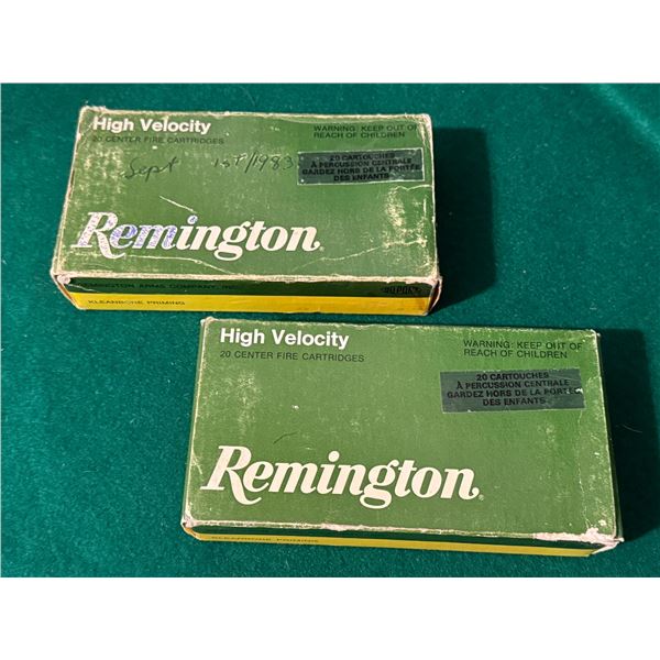 .300 Savage Remington High Velocity Rifle Cartridges
