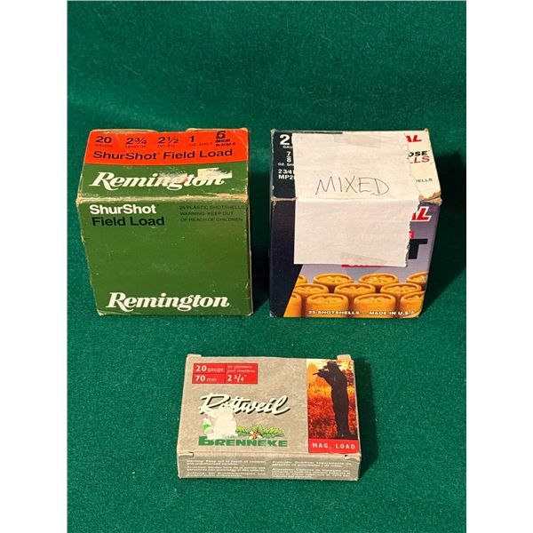 20 Gauge Mixed Shotgun Shell Lot