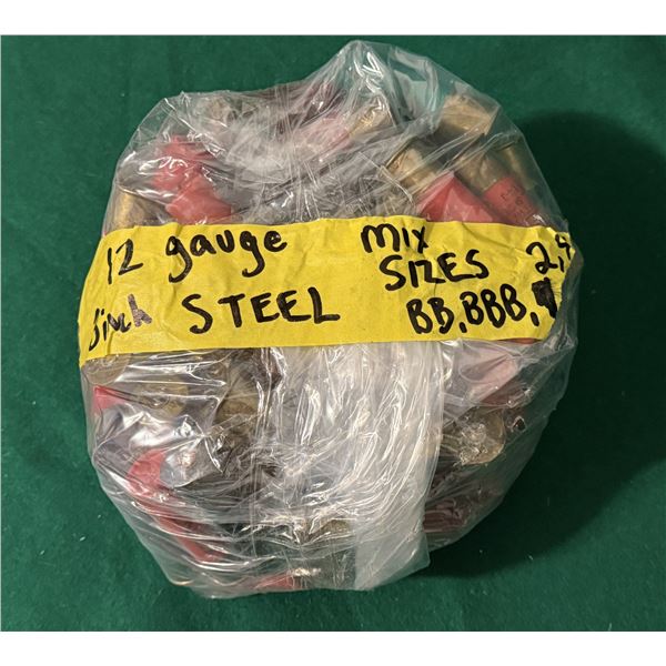 12g 3" Steel Shot Mix Size Bundle