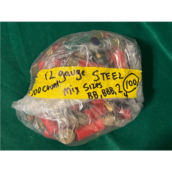 12 Ga 3" Steel Shot Mix Size Bundle
