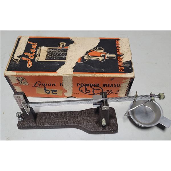 Herters Powder Scale & Lyman Ideal No 5 Powder Measure