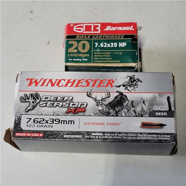 7.62x39mm Factory Ammo
