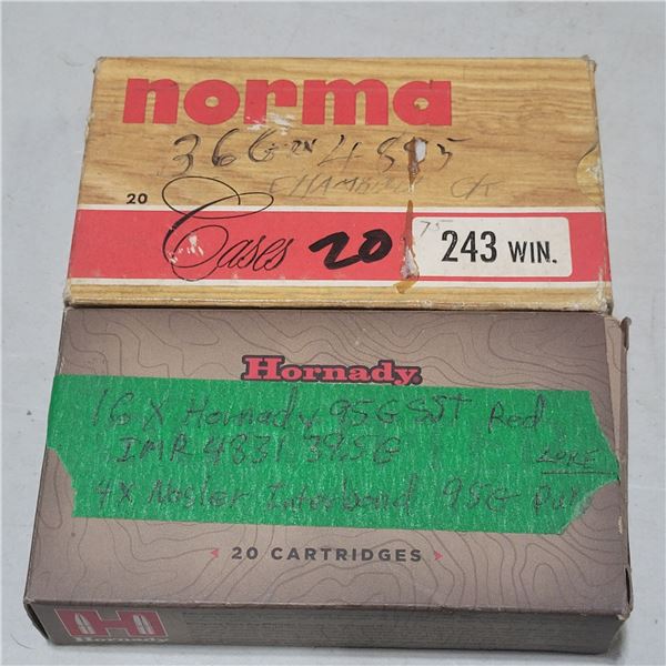.243 Win RELOADED Ammo