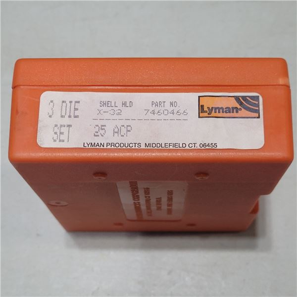 Lyman .25ACP 3 Die Set