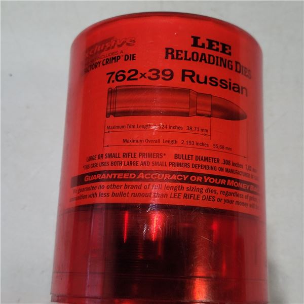 Lee Precision 7.62 x 39 Russian 3 Die Set