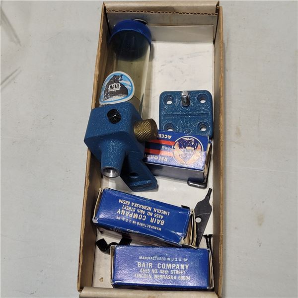 Bair Powder Measure with 3 Pistol Powder Drums