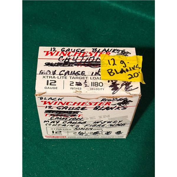 12 Ga Blank Shot Shells
