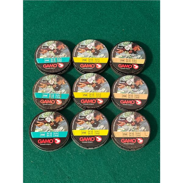 .177 Cal Gamo Pellets Assorted (Hunter, Magnum, Master Point)