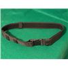 Image 1 : Black Nylon Tactical Belt - Adjustable Size