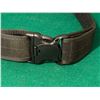 Image 2 : Black Nylon Tactical Belt - Adjustable Size