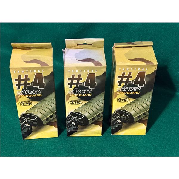 UTG Tactical #4 Shorty Handguard - New Lot of 3