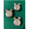 Image 2 : Brass Screw-Top Oiler Bottles Lot of 3