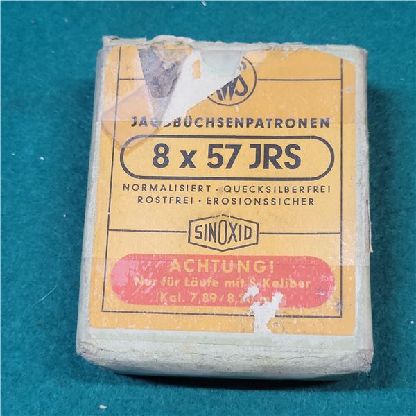 8x57JRS RWS Ammo