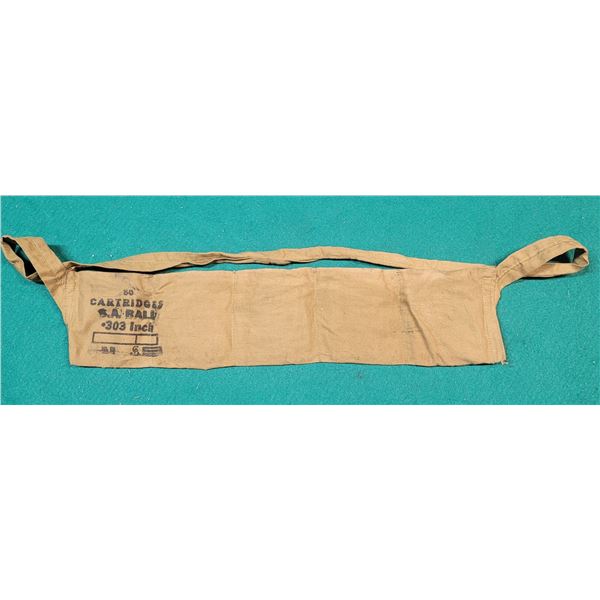 .303 British Ammo Pouch with 1940 Ammo