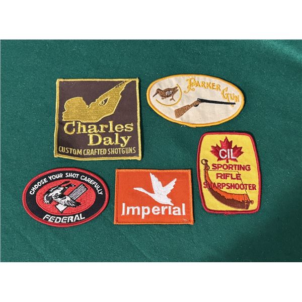 Vintage Firearm and Ammunition Patches