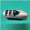 Image 1 : Stainless Steel 5/8"-24 Muzzle Brake for .223-.308 Cal