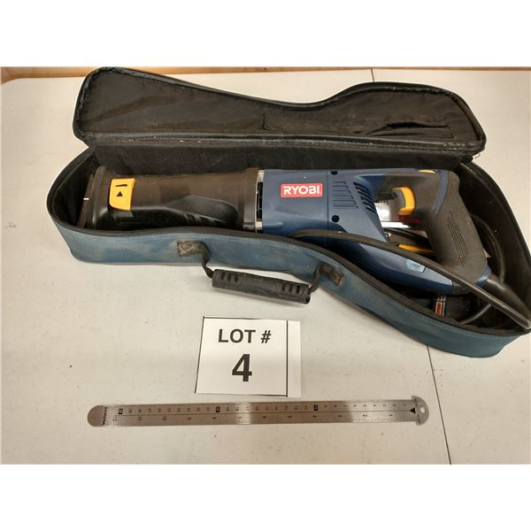 RYOBI RJ165V RECIPROCATING SAW WITH CASE