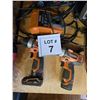Image 1 : RIDGID 12V CORDLESS DRILLS (2 PCS) WITH CHARGER