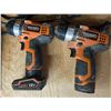 Image 6 : RIDGID 12V CORDLESS DRILLS (2 PCS) WITH CHARGER