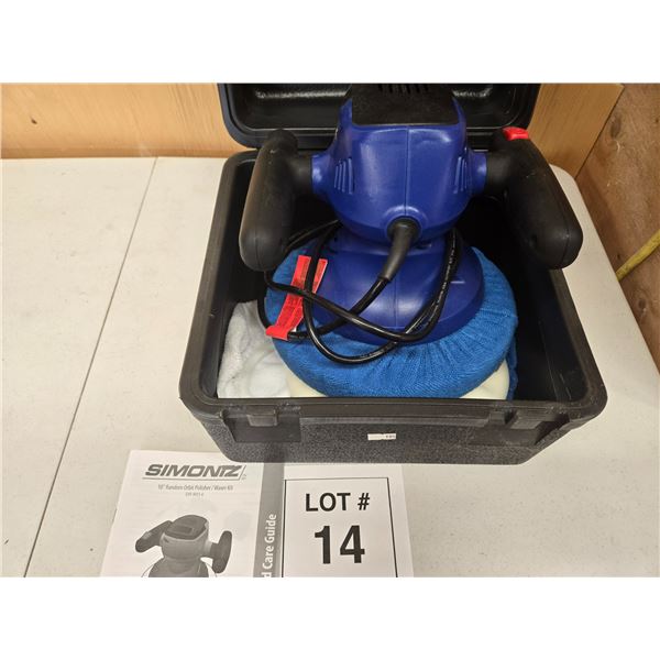 SIMONIZ 10-INCH RANDOM ORBIT POLISHER / WAXER KIT