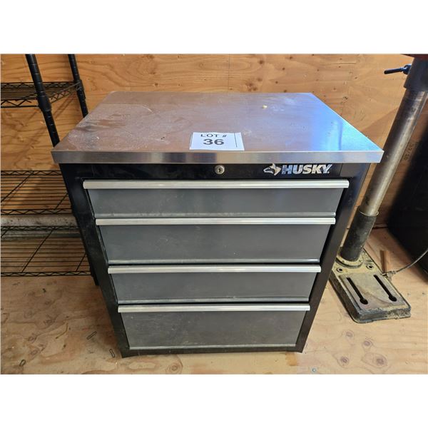 HUSKY 27 INCH 4-DRAWER BASE TOOL CABINET