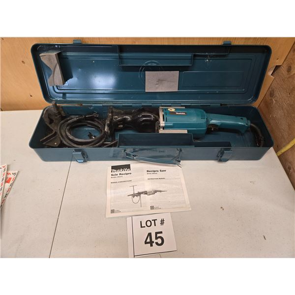 MAKITA JR3010 CORDED RECIPROCATING SAW WITH CASE