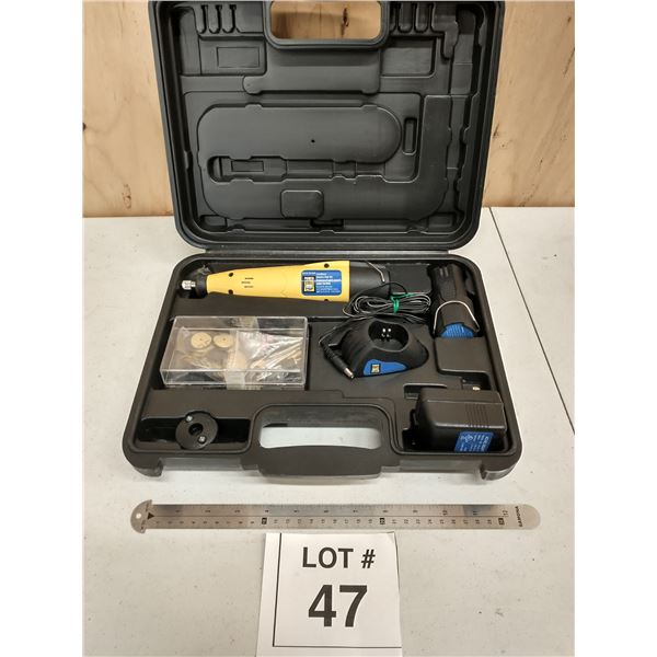 POWER FIST CORDLESS ROTARY TOOL KIT WITH ACCESSORIES