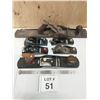Image 1 : ASSORTED HAND PLANES (INCLUDING VERITAS HAND PLANER) AND SHARPENING BOOK LOT