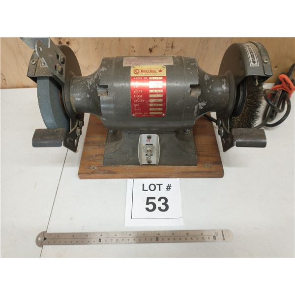 BUSY BEE SL-150 BENCH GRINDER / BUFFER