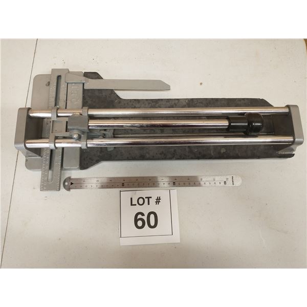 MANUAL TILE CUTTER WITH MEASURING GUIDE
