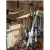 Image 1 : LARGE ASSORTED BAR CLAMPS, QUICK-GRIP CLAMPS, AND GUIDES