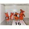 Image 1 : VINTAGE JAPANESE CERAMIC DOG BAND FIGURINES SET OF 4