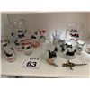 Image 1 : VINTAGE SCOTTIE DOG GLASSWARE COLLECTION – PITCHERS, TUMBLERS & BARWARE