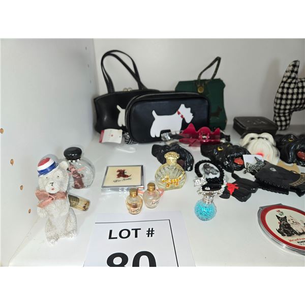 SCOTTISH TERRIER COLLECTIBLES, ACCESSORIES & NOVELTY LOT
