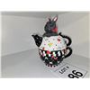 Image 1 : SCOTTISH TERRIER CERAMIC TEAPOT WITH FIGURAL LID