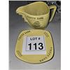 Image 1 : CUTTY SARK SCOTCH WHISKY CERAMIC JUG AND TRAY ADVERTISING SET
