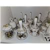 Image 2 : GROUP OF PORCELAIN AND GLASS FIGURAL BELLS